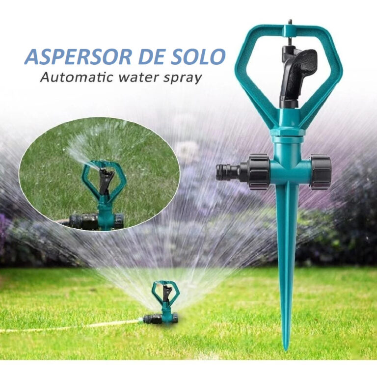 Aspersor Horta Fácil Adaptador P/ Mangueiras Gira