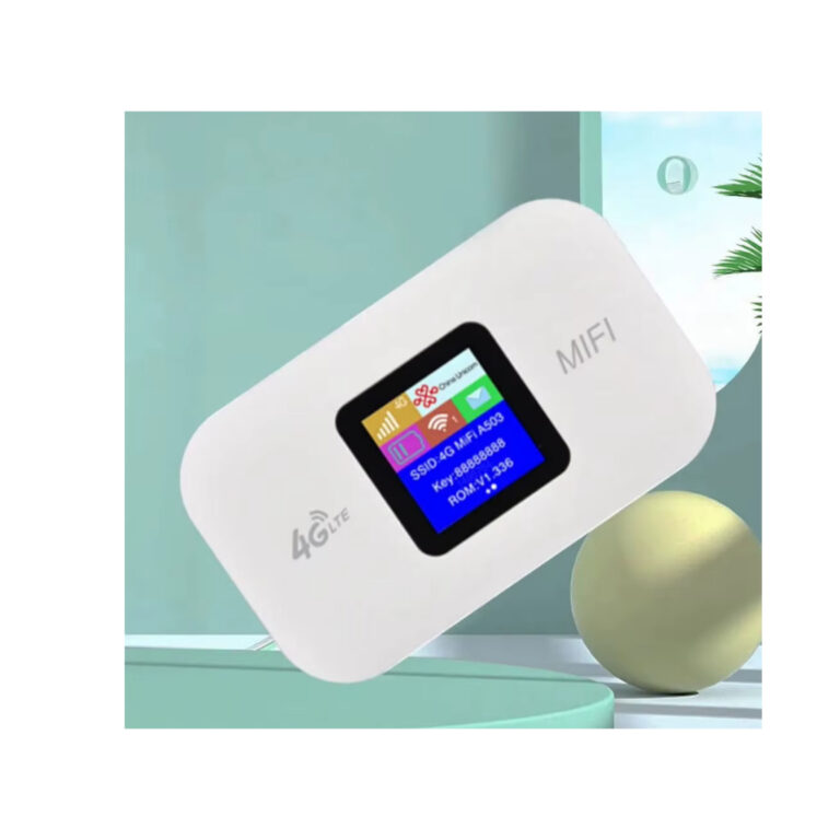 ROTEADOR 4GE5G WIFI RECARREGAVEL PORTATIL
