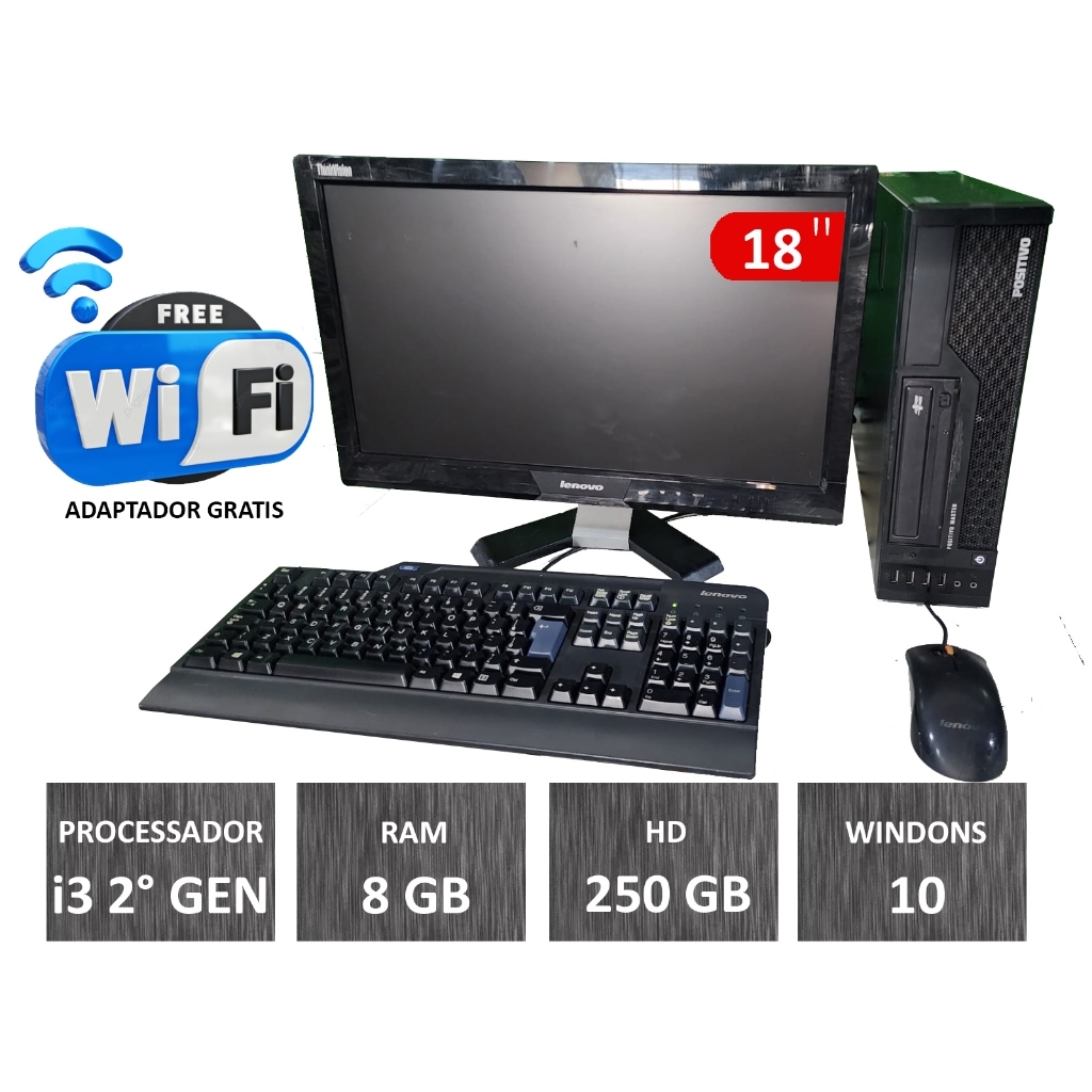 Computadores Completo Dual Core, 2 DUO, I3, I5, e I7 ESCOLHA A VARIAÇAO