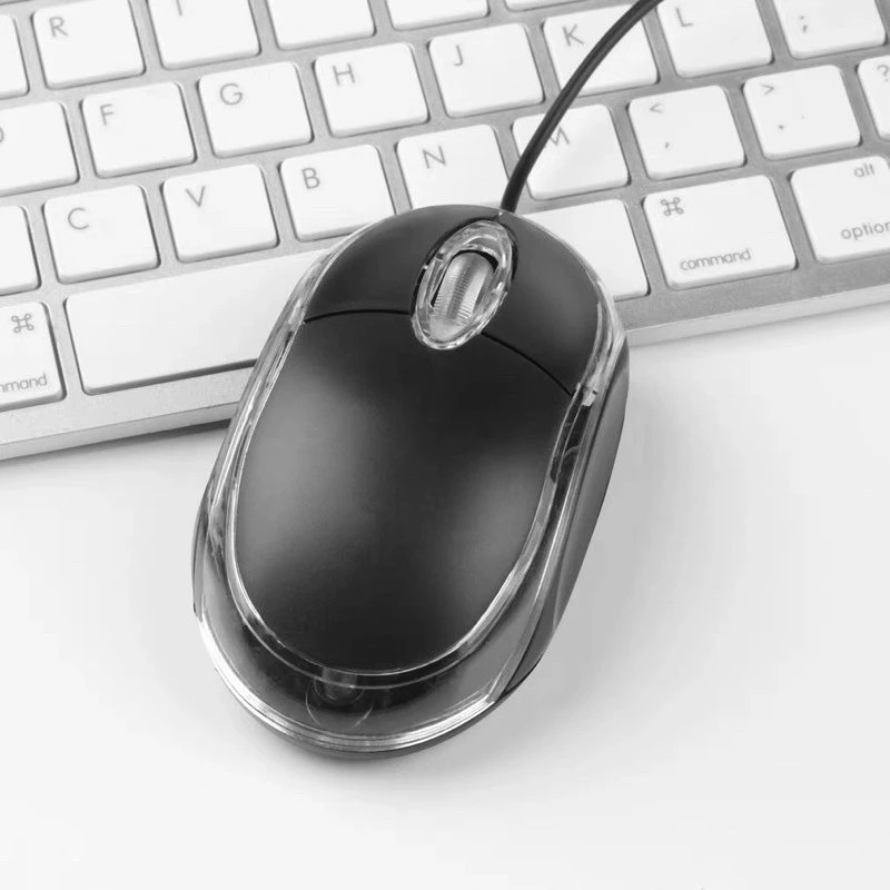 Mouse com Fio USB Kapbom KA-601 Ergonômico e Preciso para Computador Notebook PC e Escritório