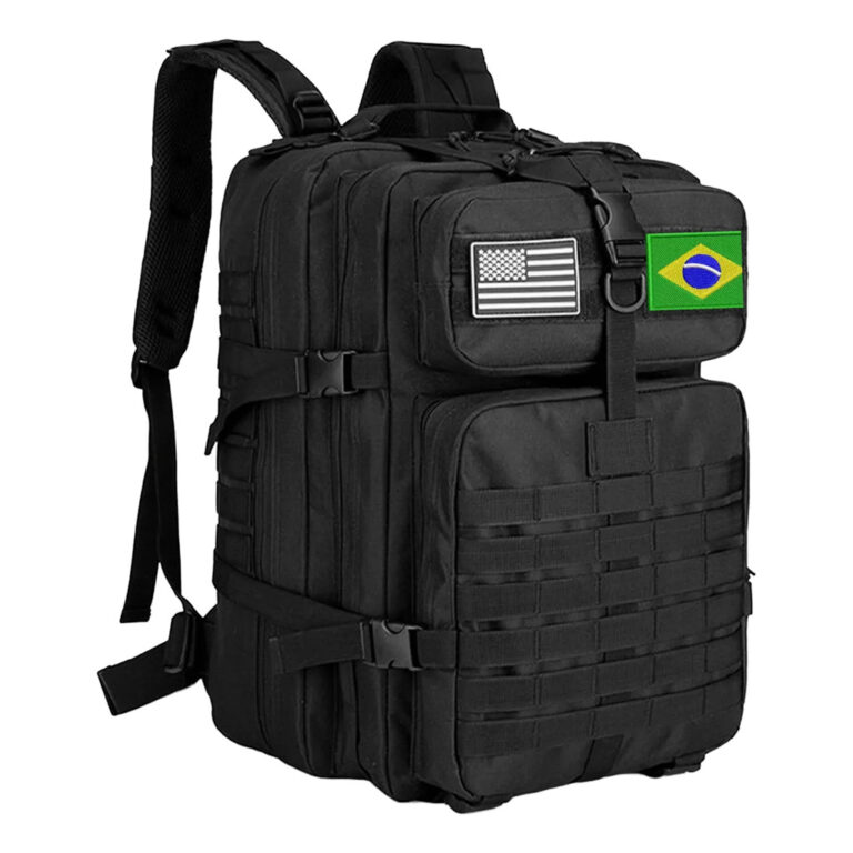 Mochila Camping Tatica Militar 50l À Prova Dágua