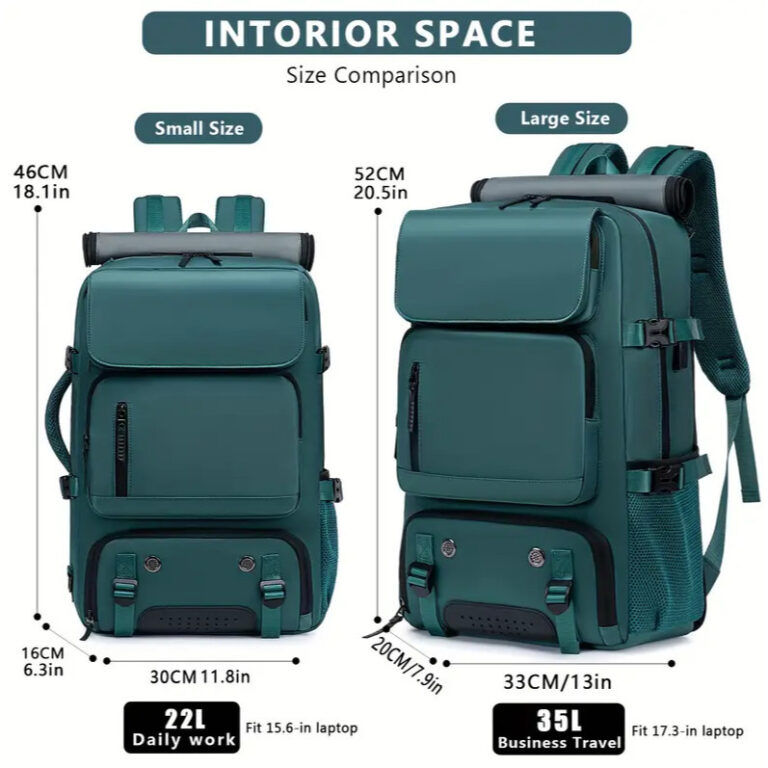 Mochila Viral Grande Multifuncional Viagem Bolsa M