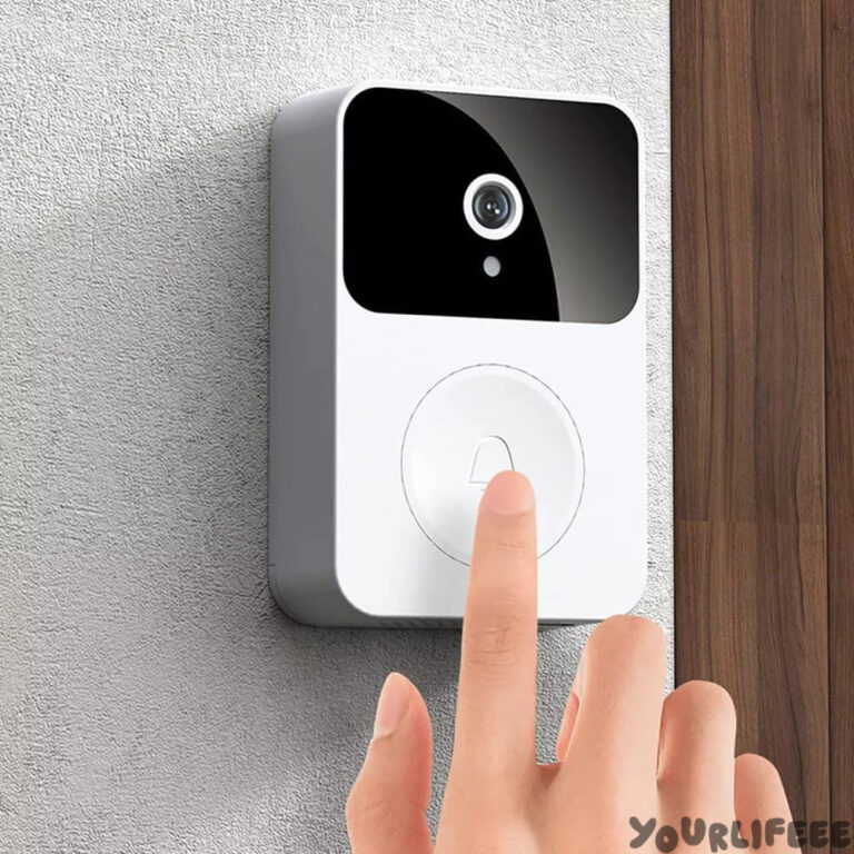 Campainha com Câmera Vídeo Sem Fio | HD Wi-Fi In