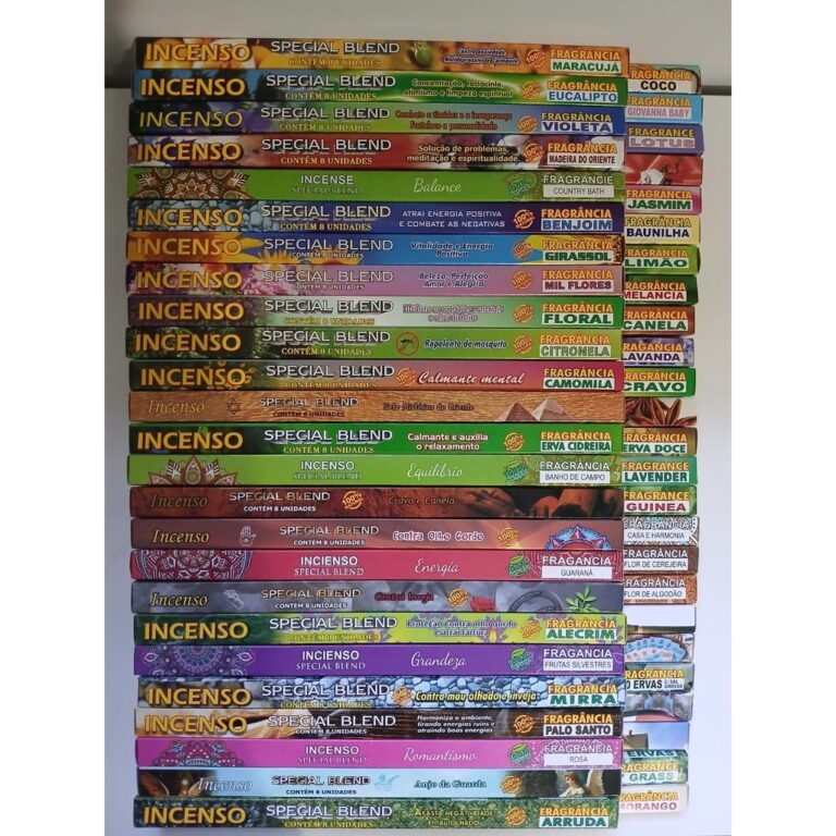 Kit de 10 Caixinhas de Incenso Sortidos ou Escolha