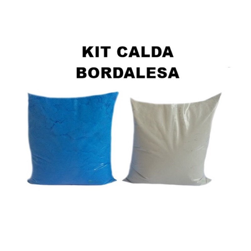 Calda Bordalesa – Sulfato de Cobre + Cal Agrícola – Rende até 100 Litros
