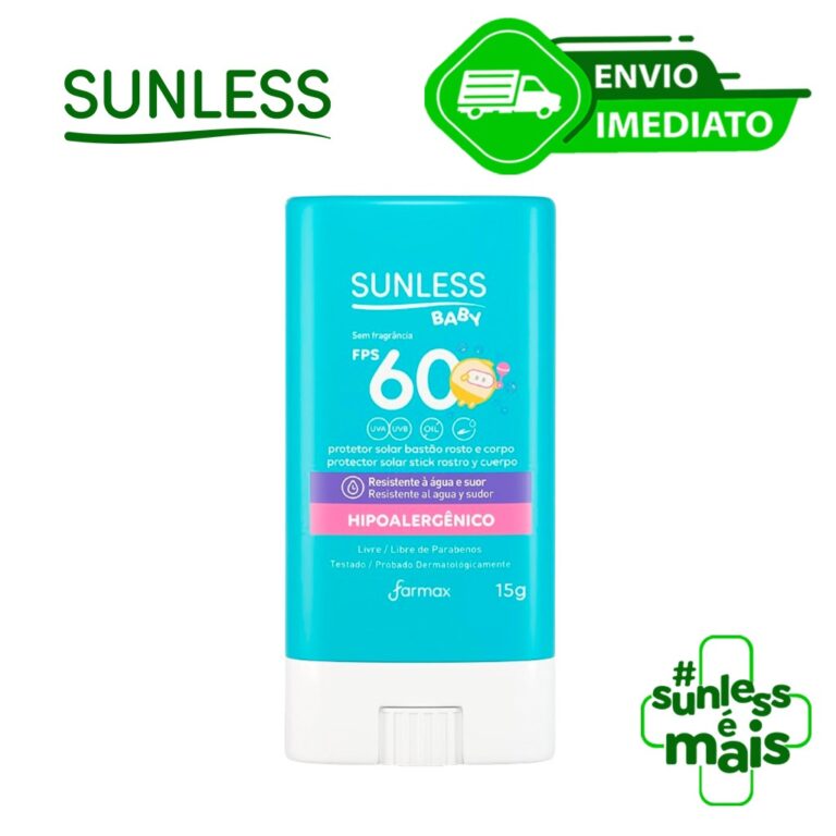 Protetor Solar Baby Bastão Alta Proteção Fps60 