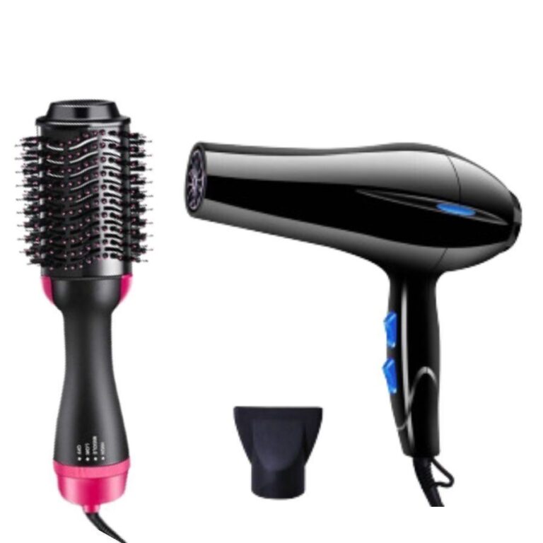 Kit Secador de Cabelo 3200w + Escova Secadora Oval