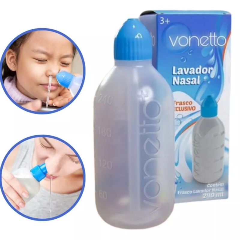 LAVADOR NASAL Lavagem Sinusite