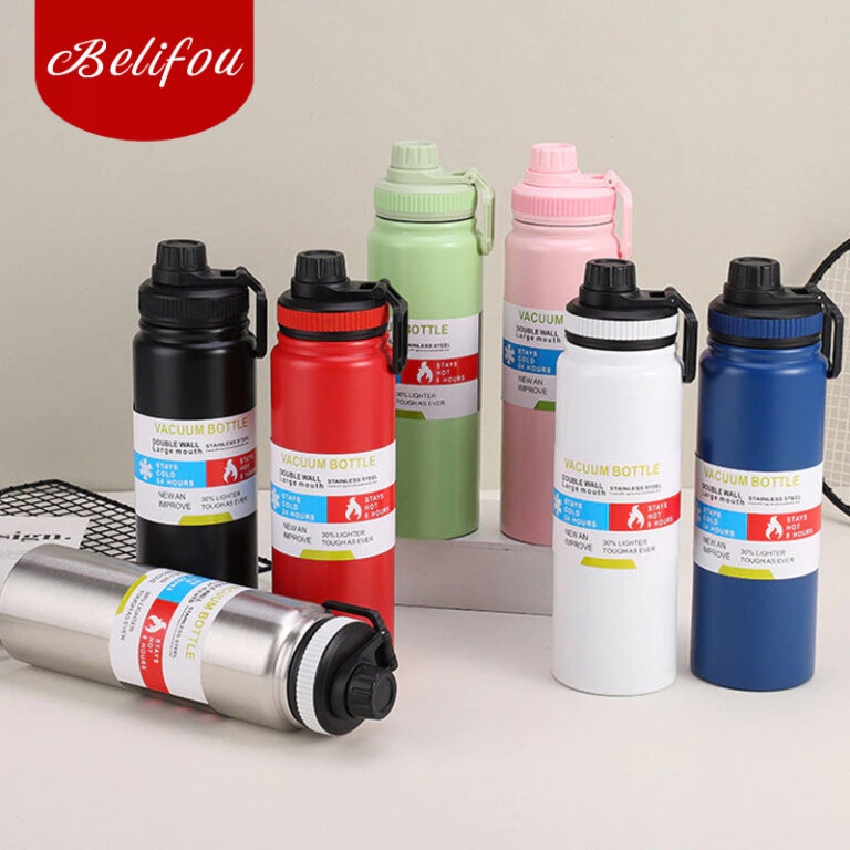 Belifou Garrafa Térmica 800ml Espacial Quente E F