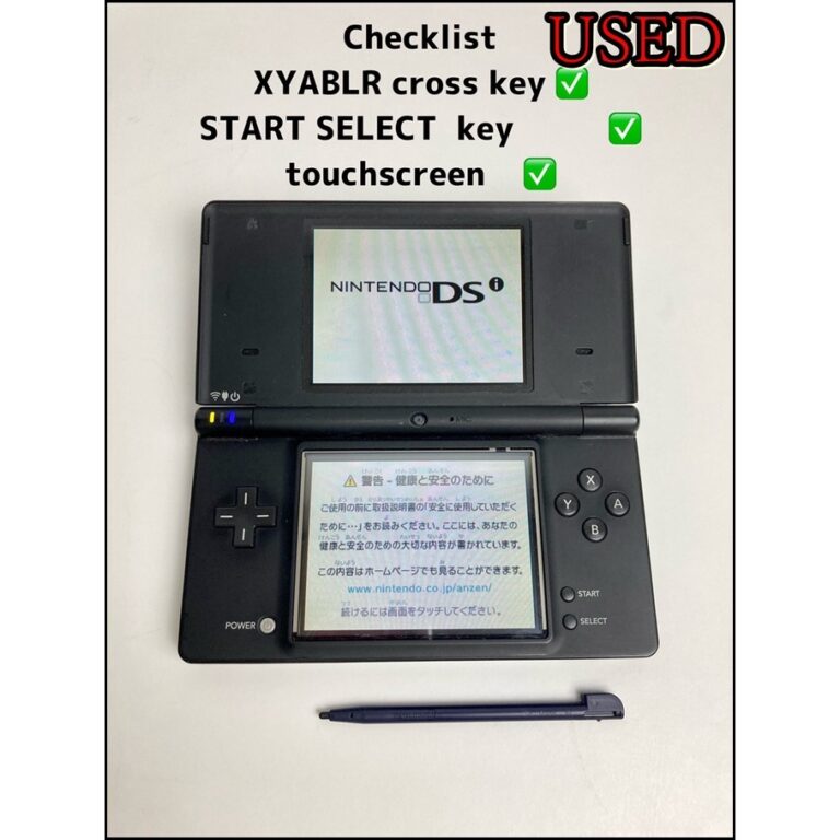 Nintendo DSi Tll-001 (Preto) Com Verificação De 