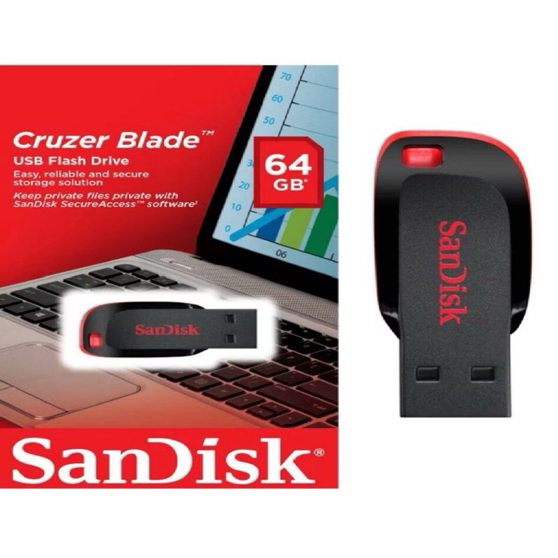 Pen Drives e OTGs USB 8GB 16GB 32GB 64GB 128GB Cruzer Lâmina 2.0 Flash Drive Memory Stick Pen Drive