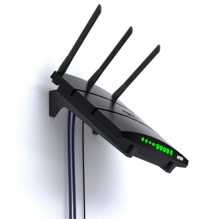 Suporte Roteador Receptor Wi-fi De Parede Universa