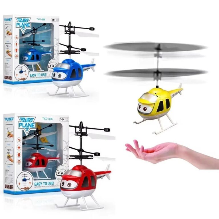drone Helicóptero Com Luz e Sensor de Mão USB Re