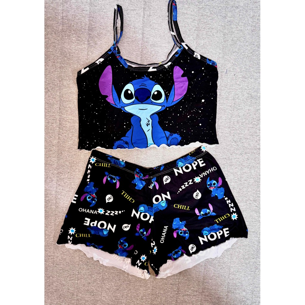 BabyDoll pijama feminino roupa de dormir varias estampas cropped blogueirinha modelo Virgínia P/M/G/