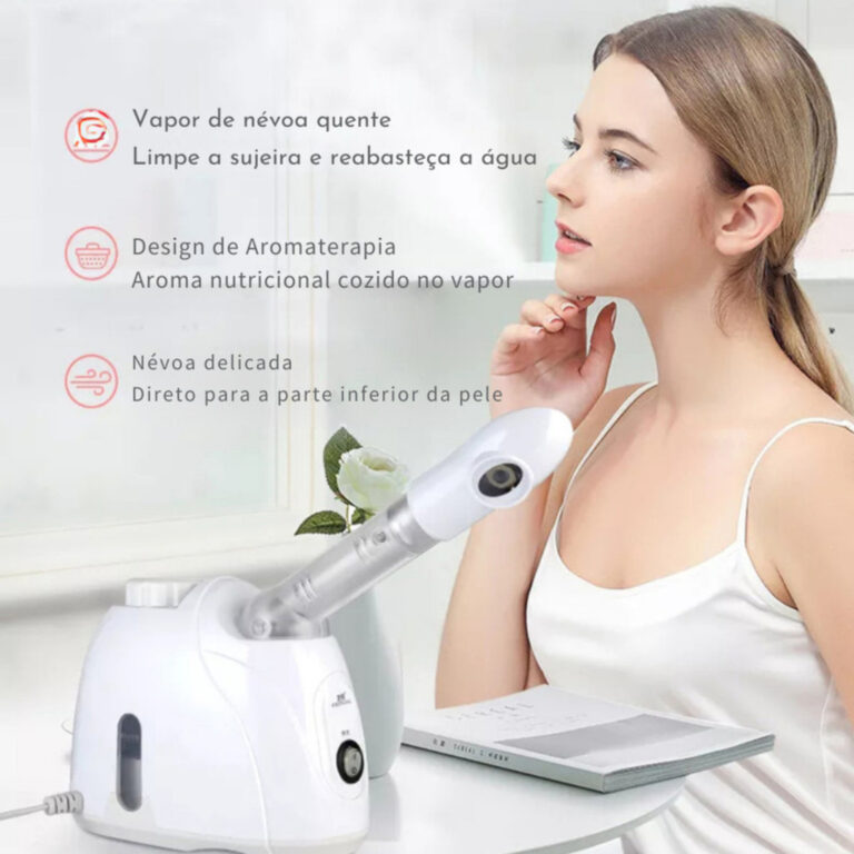 Vaporizador Facial Com Vapor Quente Perfeito para 