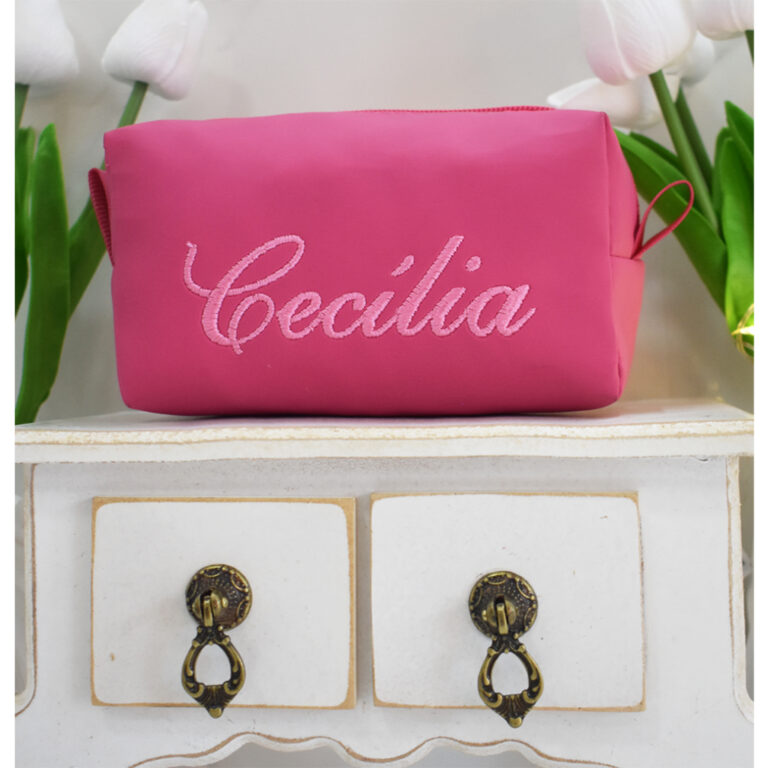 Necessaire Box Personalizada Pequena Feminina Maqu