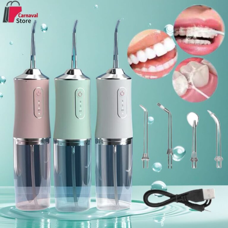 Irrigador Dental Oral Recarregavél 220ml Higiene 