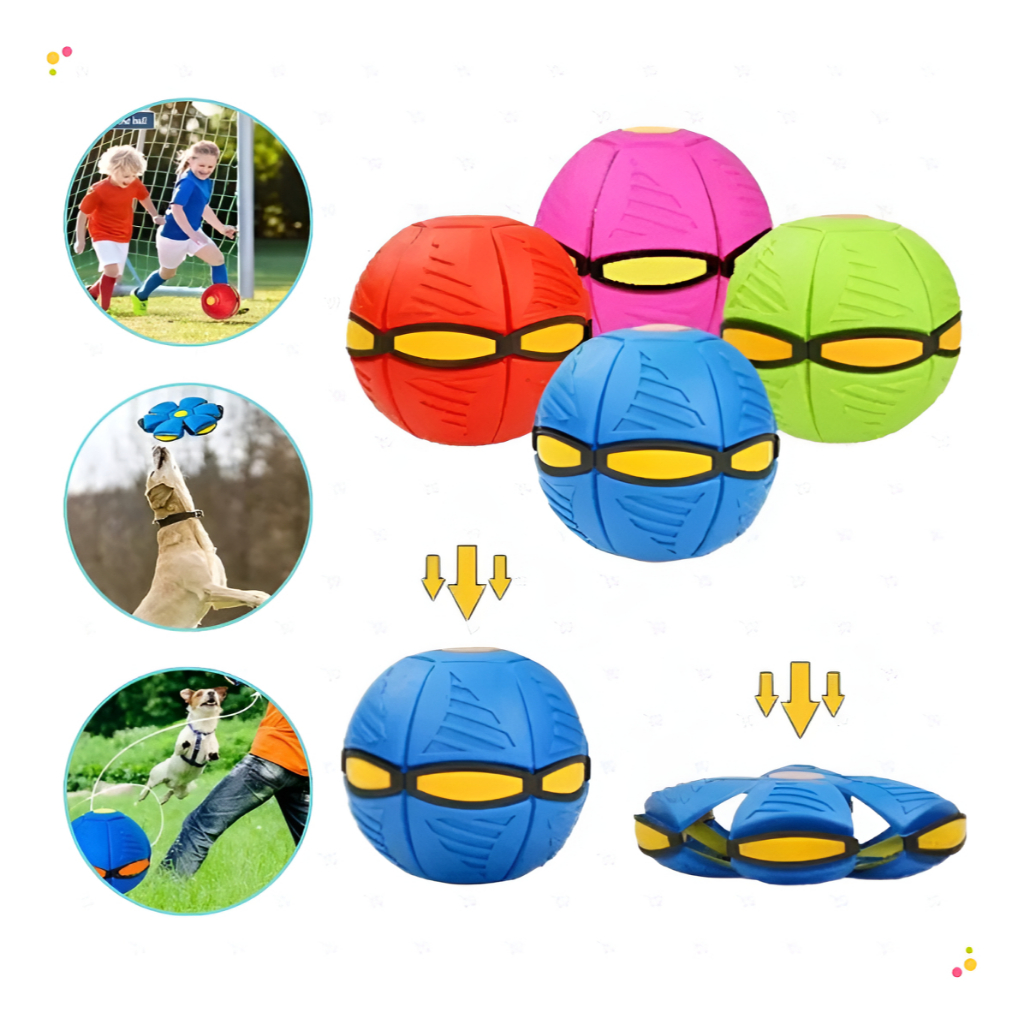 Brinquedo Pet Bola Mágica Brinquedo Interativo Cachorro Criança Bolinha Voadora