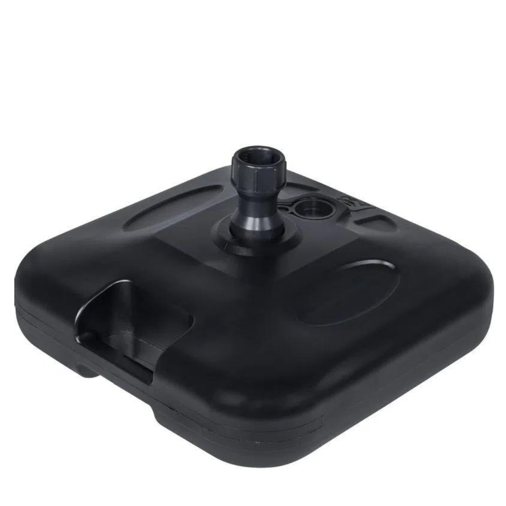 Base de Ombrelone Guarda Sol Bel Areia ou Agua 21kg Preta