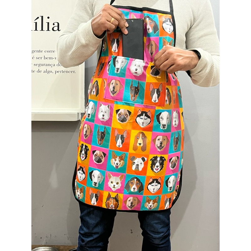 Avental Impermeável para Pet Shop Banho e Tosa e Cozinha – Madiba Pet