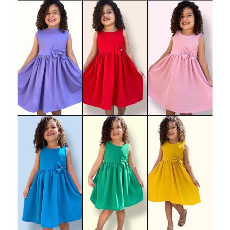 VESTIDO INFANTIL  MENINA DE LUXO PARA FORMATURA; E