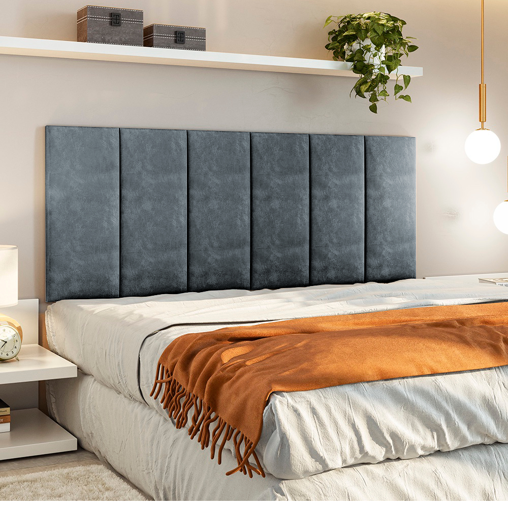 Kit 10 Cabeceira de Cama Box Casal King Modular Decorativa  – Envio Imediato