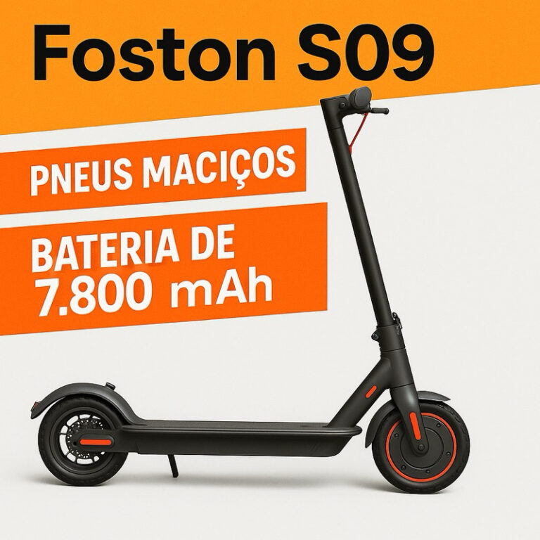 Patinete Elétrico Foston S09 | Modelo 2025 + Pneu