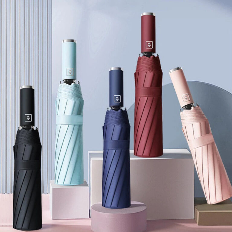 Guarda Chuva Automático Abre E Fecha Reforçado C