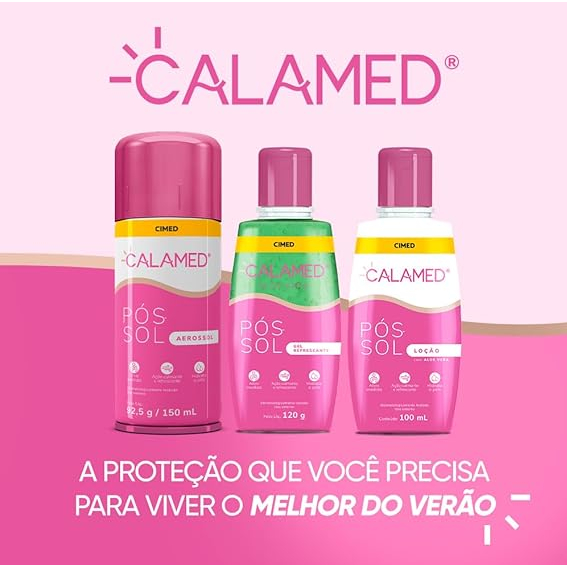 Hidratante Pós Sol Calamed Aloe Vera 120g