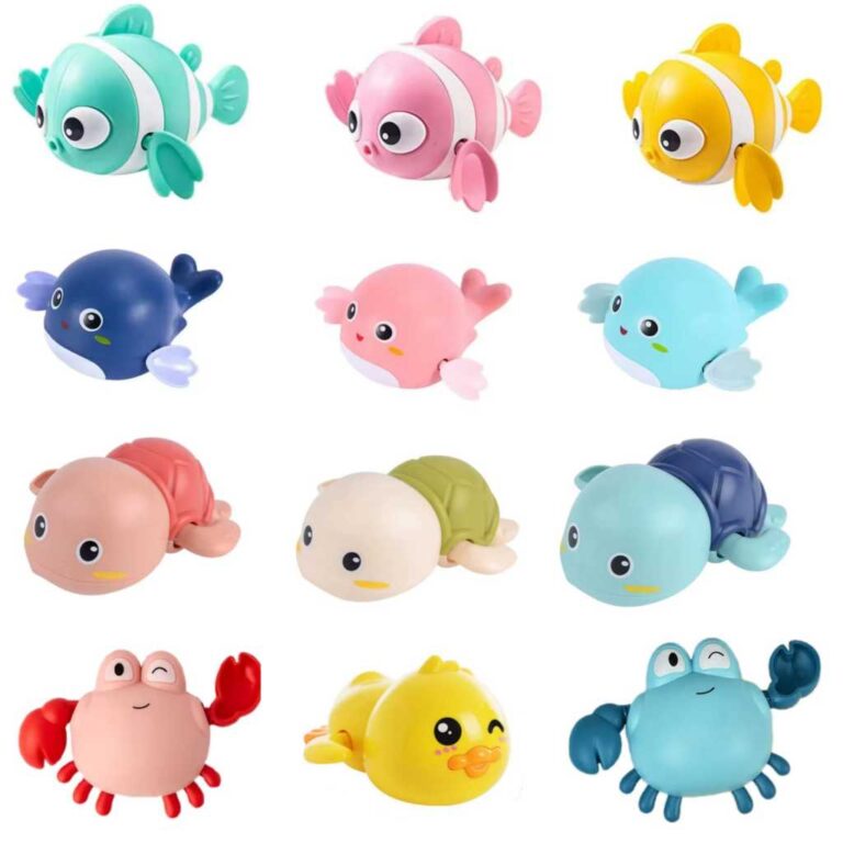 Kit 3 Bichinhos de Banho Brinquedos de Água para 