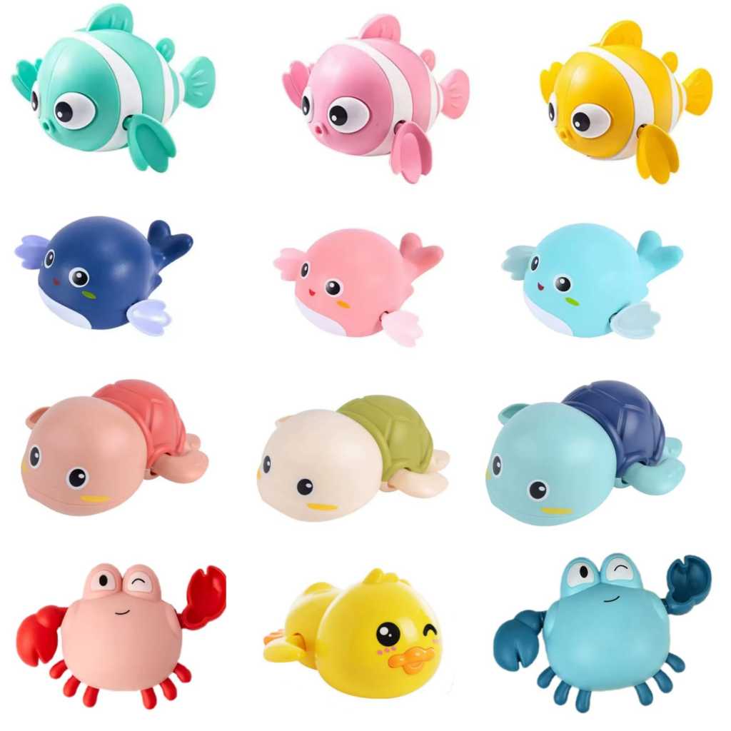 Bichinhos de Banho Brinquedos de Água para Crianças e Bebês Diversão na Piscina e Banheira