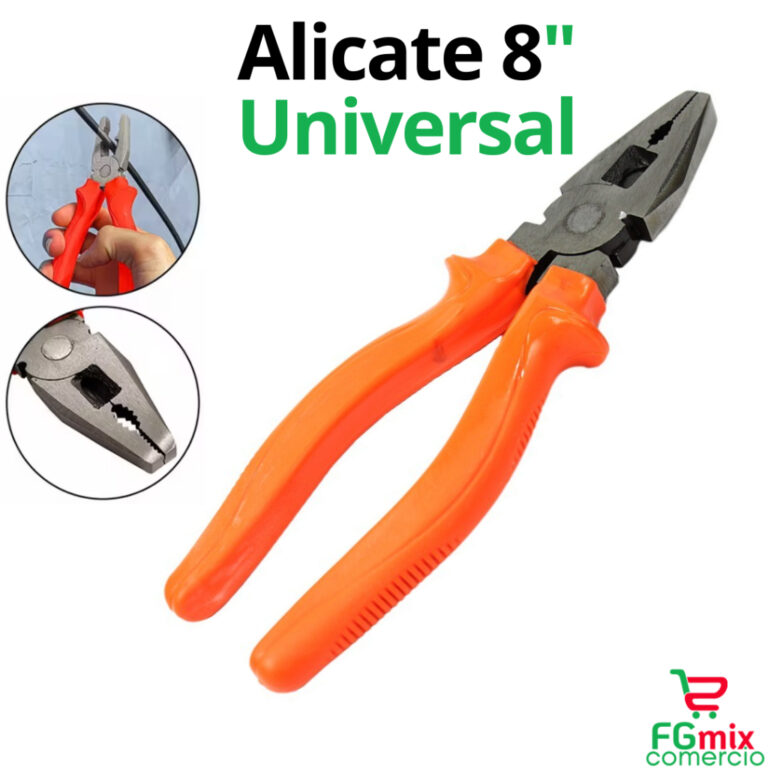 Alicate Universal 8 Multiuso Cabo Isolado