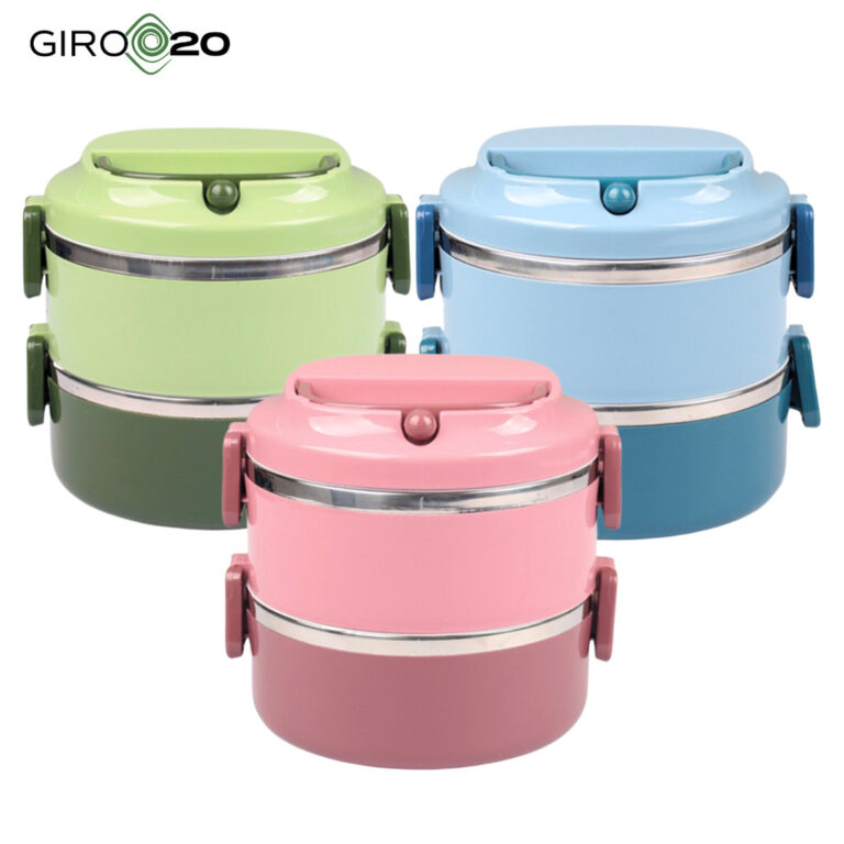 Marmita Lancheira Aço Inox Térmica 1.4L 2 Andare