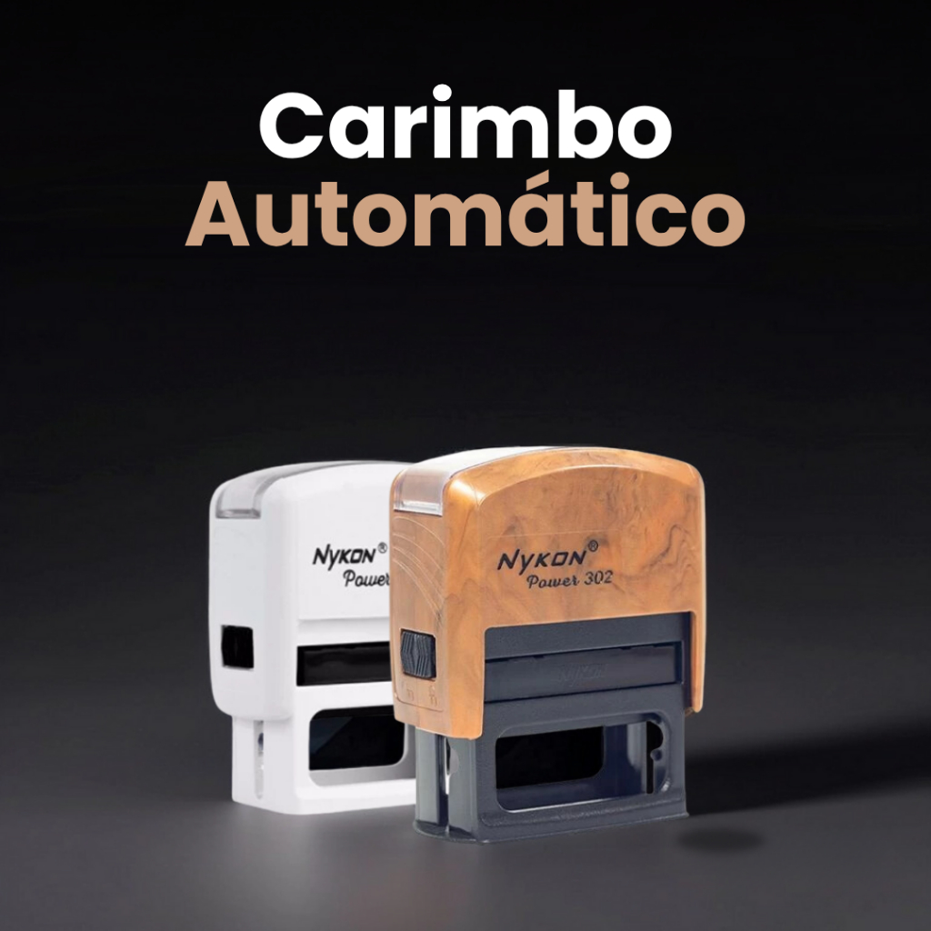 Carimbo Personalizado | Carimbo Automático | Carimbo com Logo | Carimbo para Embalagem