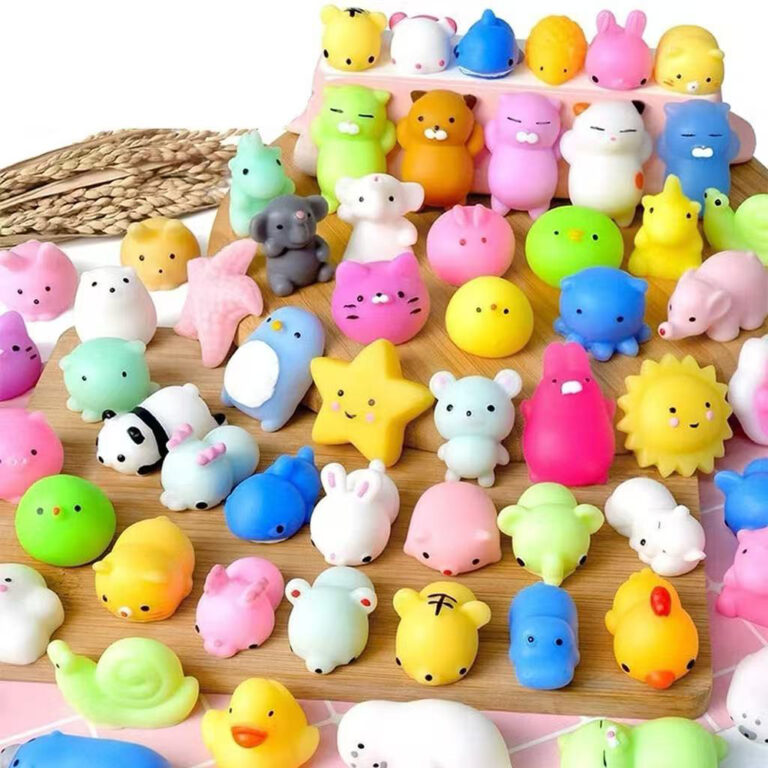 Kit10/20 Squishy Mochi Bichinho Macio De Apertar S