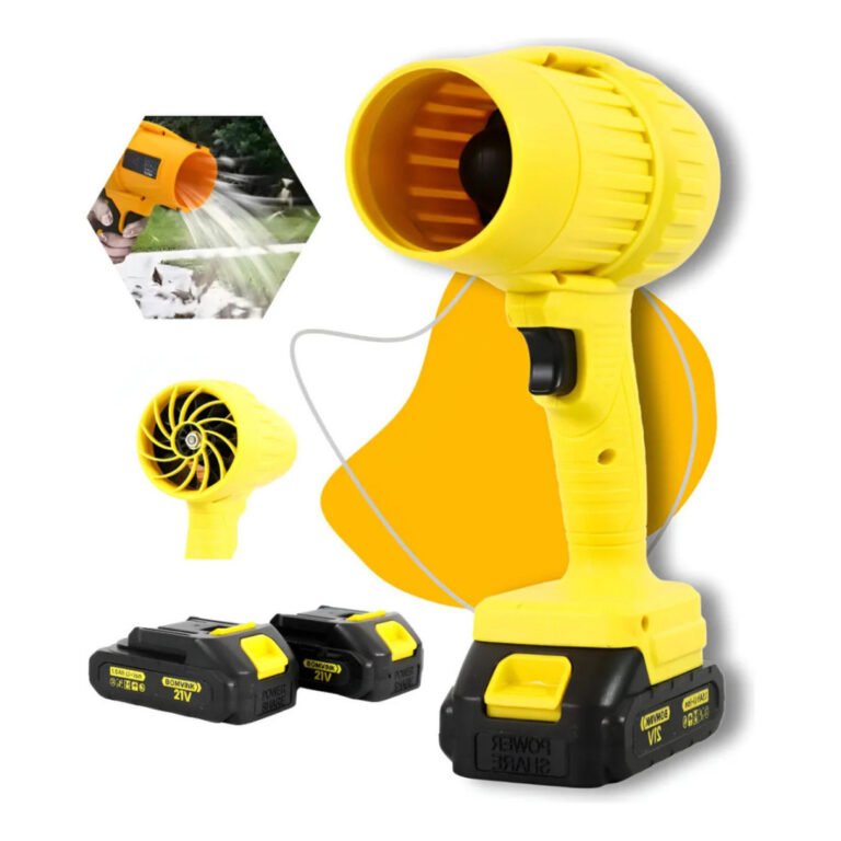 Soprador Turbo Fan 130.000 Rpm 2 Baterias Recarreg