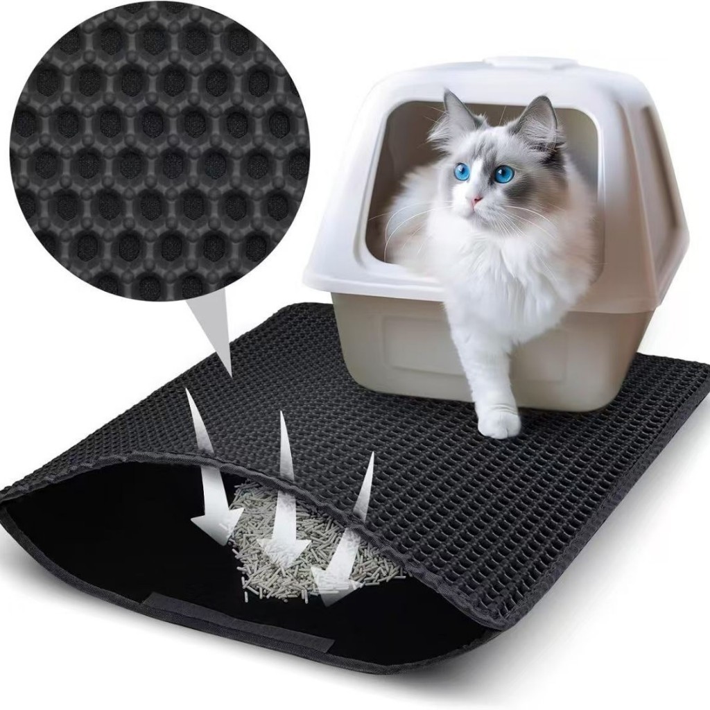 Tapete Higiênico Para Gato Coletor De Areia Higiênico Limpa Patas