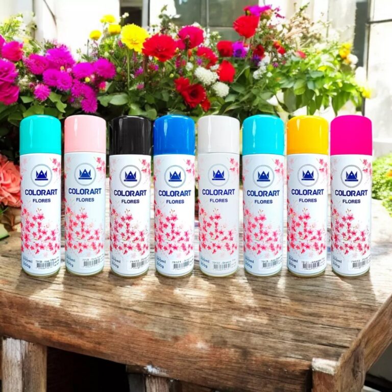 Tinta Spray Para Flores Plantas Natural Artificial