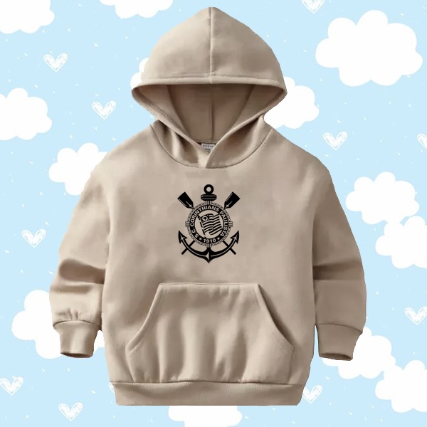 MOLETOM  INFANTIL CASACO BLUSA DE FRIO CANGURU COR