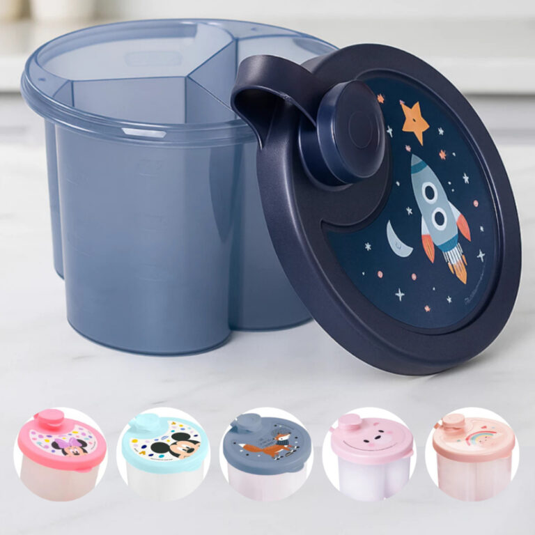 Pote Dosador de Leite em Pó e Fórmula com 3 Comp