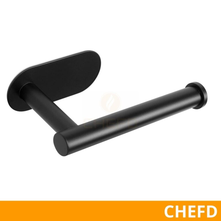 Suporte de Papel Higiênico Aço Inox Fosco Adesiv