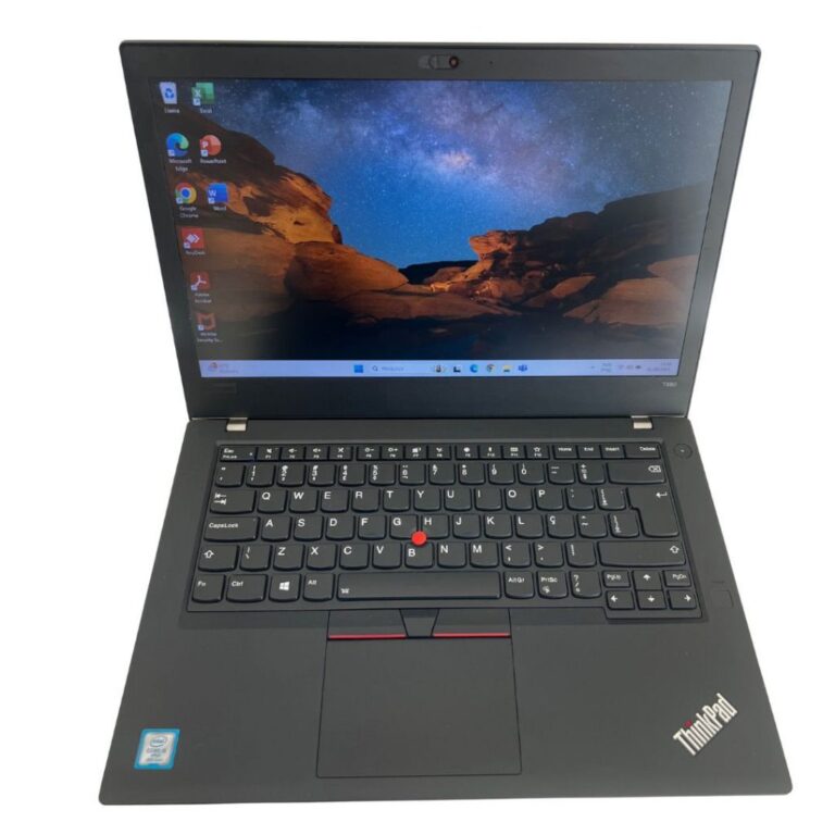 Notebook Lenovo T480 i5 16GB 256GB SSD W11 e Offic