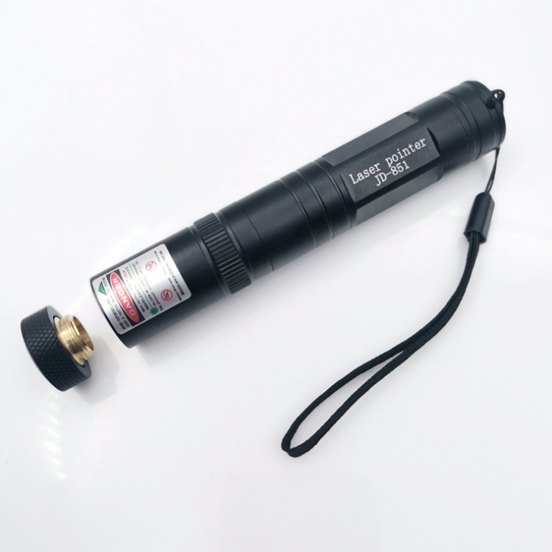 Caneta Laser Laser Pointer: Bateria Recarregável e Chave de Segurança Laser