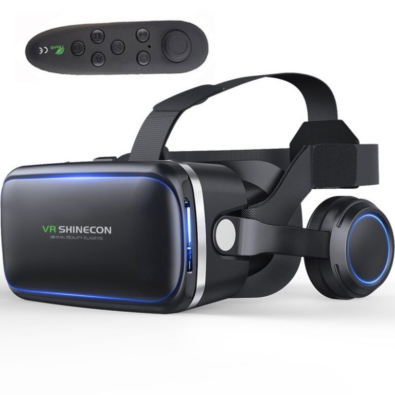 Óculos Vr Realidade Virtual 3d Com Fone De Ouvido
