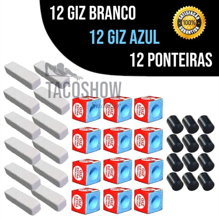 Kit Para Reparo de Sinuca Bilhar 12 Ponteiras Viro