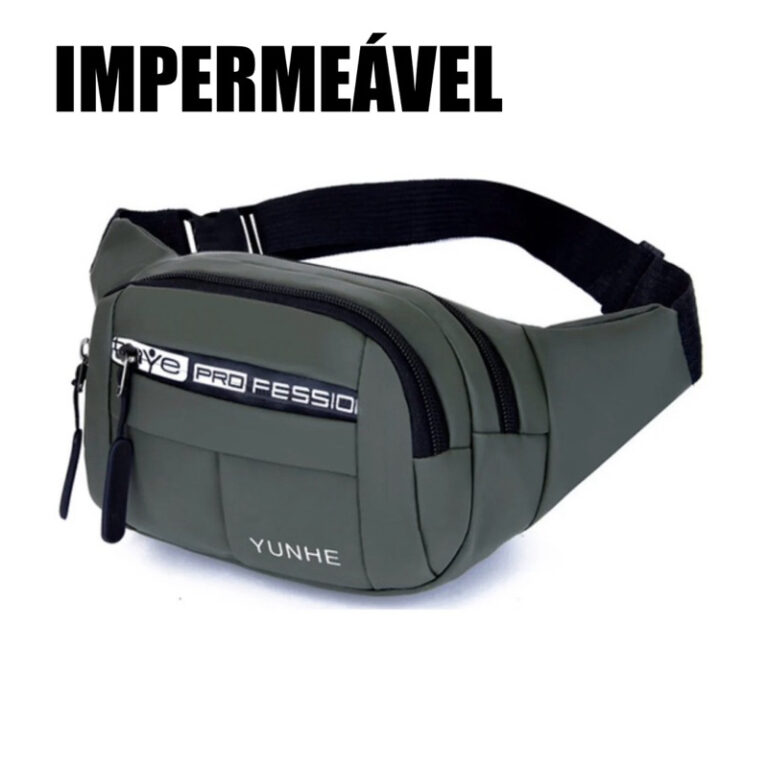 Pochete Masculino Impermeavel Multiuso Transversal