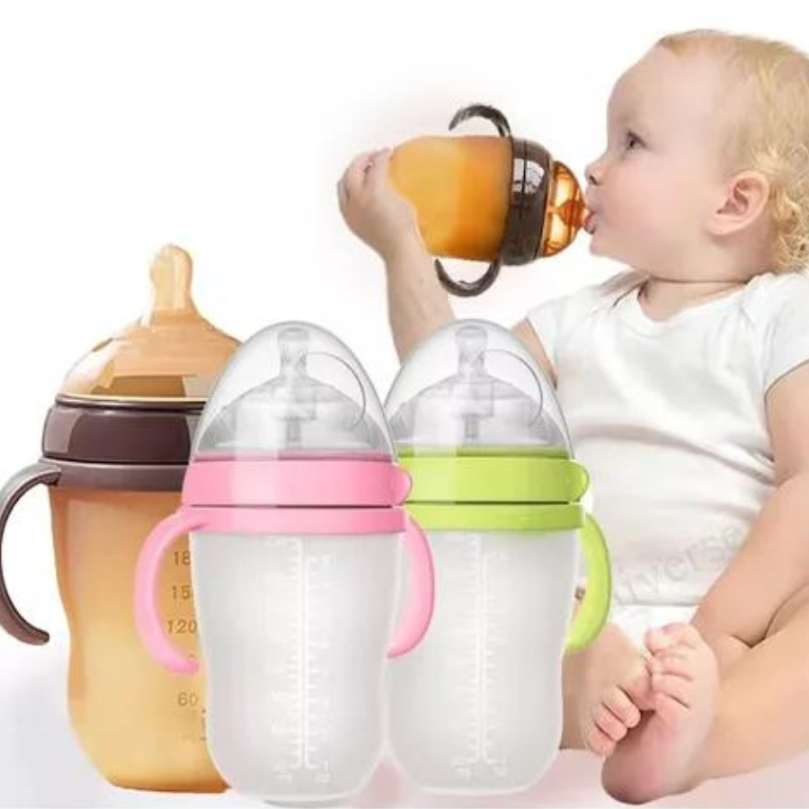 Mamadeira De Silicone Transição Igual Peito Materno Original