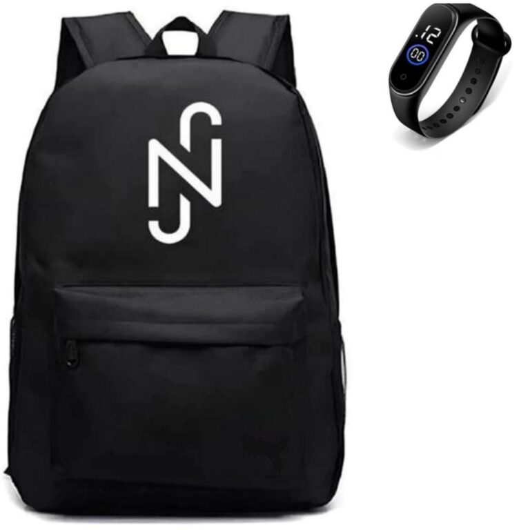Mochila Grande Escolar + Relógio Digital Lançame
