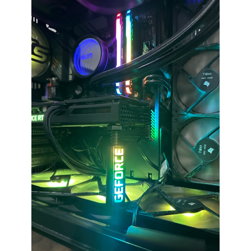 Suporte GPU Placa de Vídeo RGB (8 cm – 12 cm) – USB ou 3 PIN