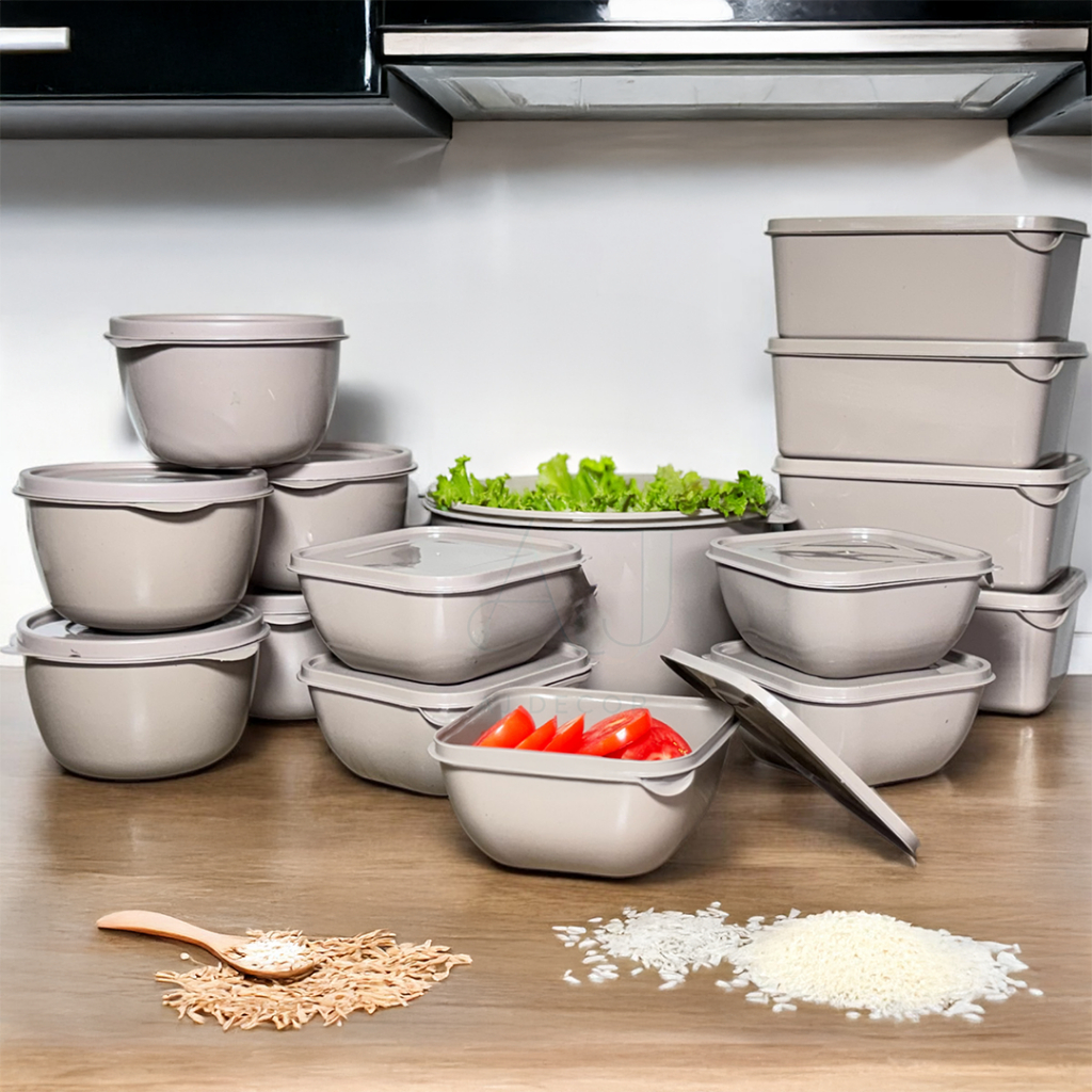 Kit com 15 Potes Plasticos